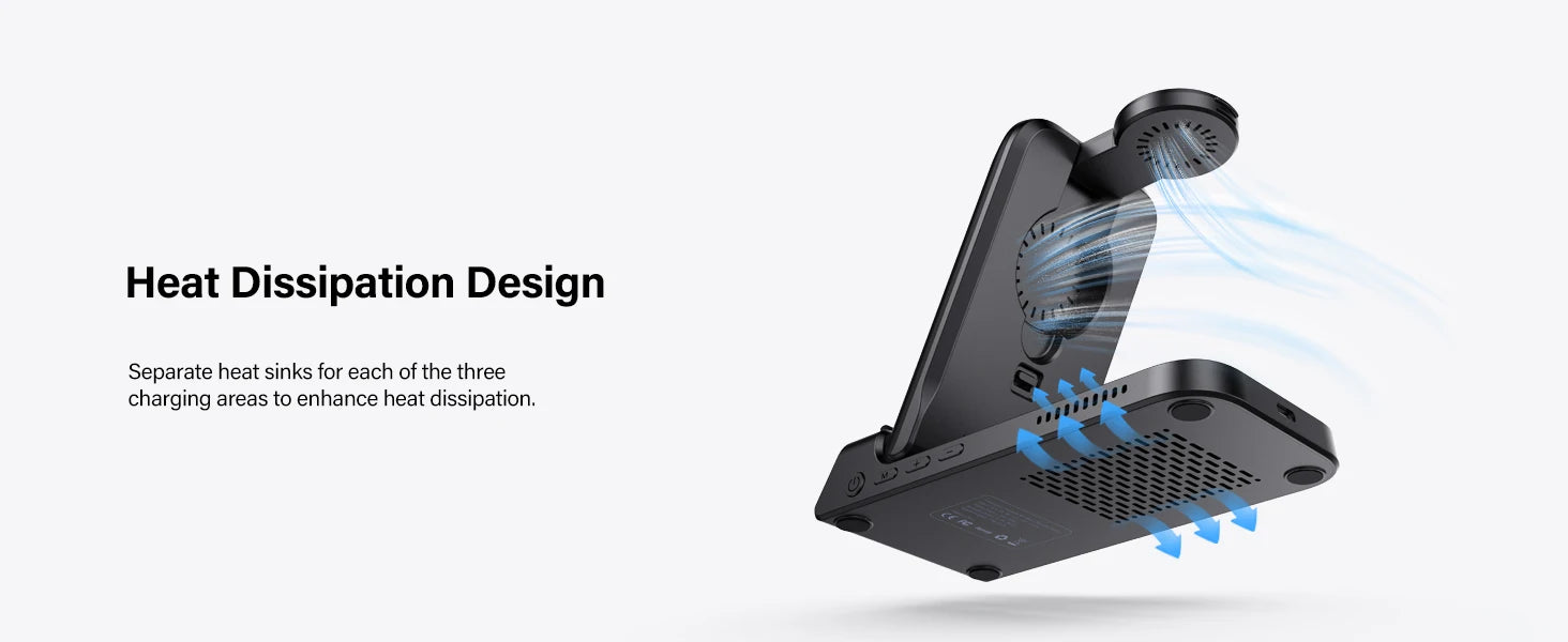 SwanScout 703S Wireless Charger – Samsung Phones & Watch