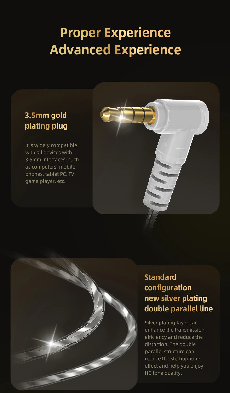 QKZ x HBB 10mm HiFi Earphones – Semi-Open Design