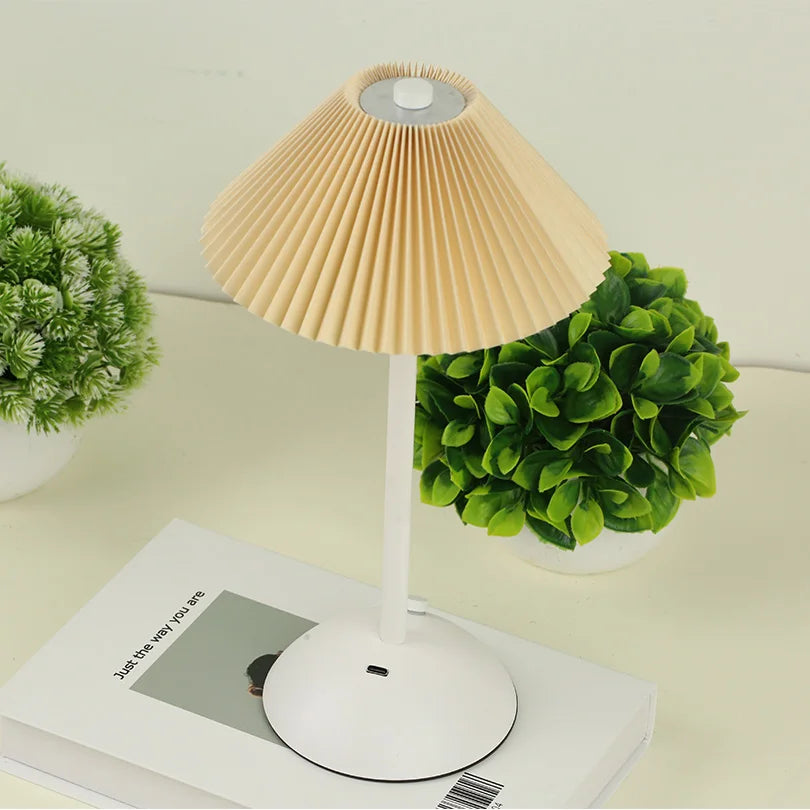 Atmosphere LED Table Lamp – USB Rechargeable Night Light for Bedroom
