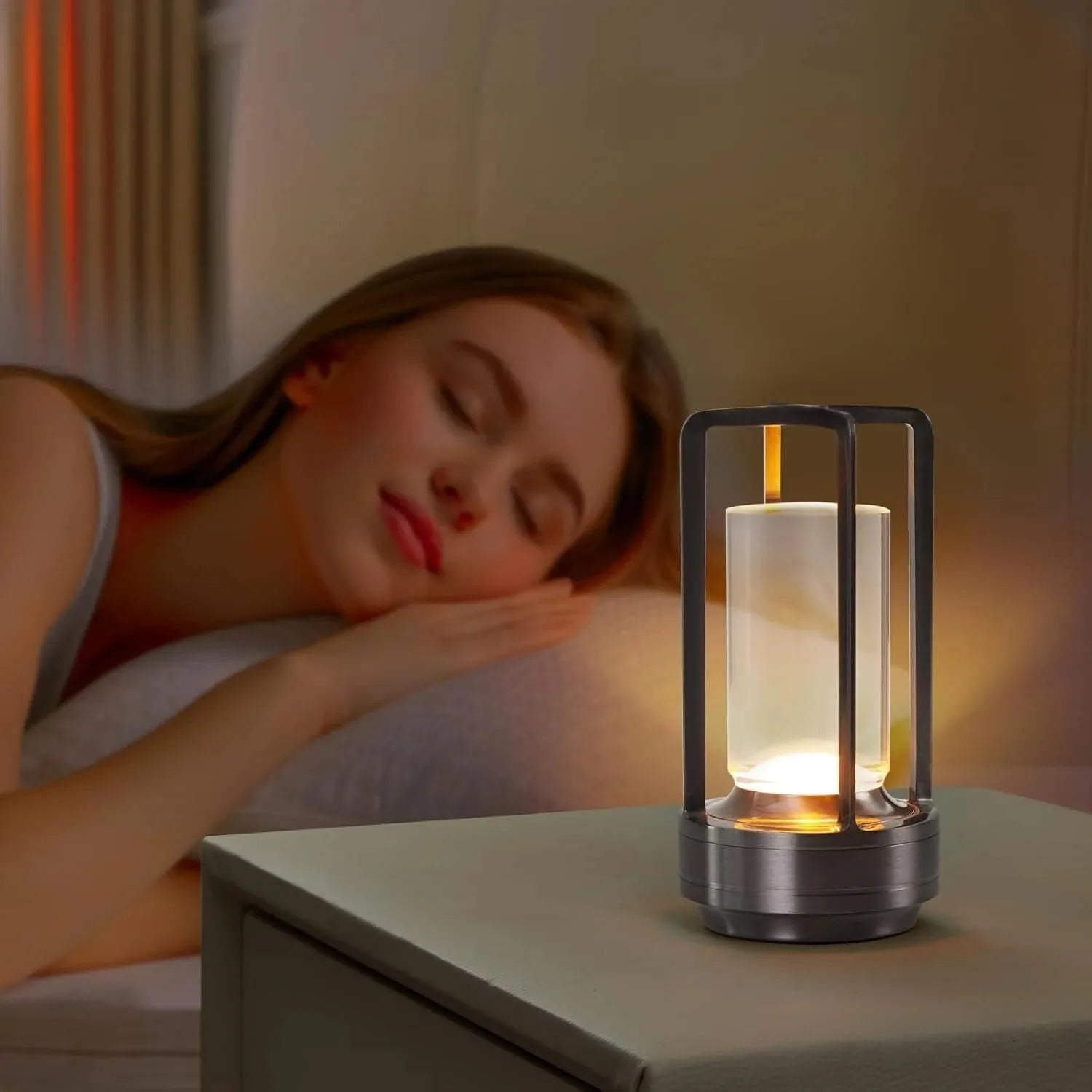 GGbingo Portable Cordless LED Table Lamp – Rechargeable Ambient Night Light