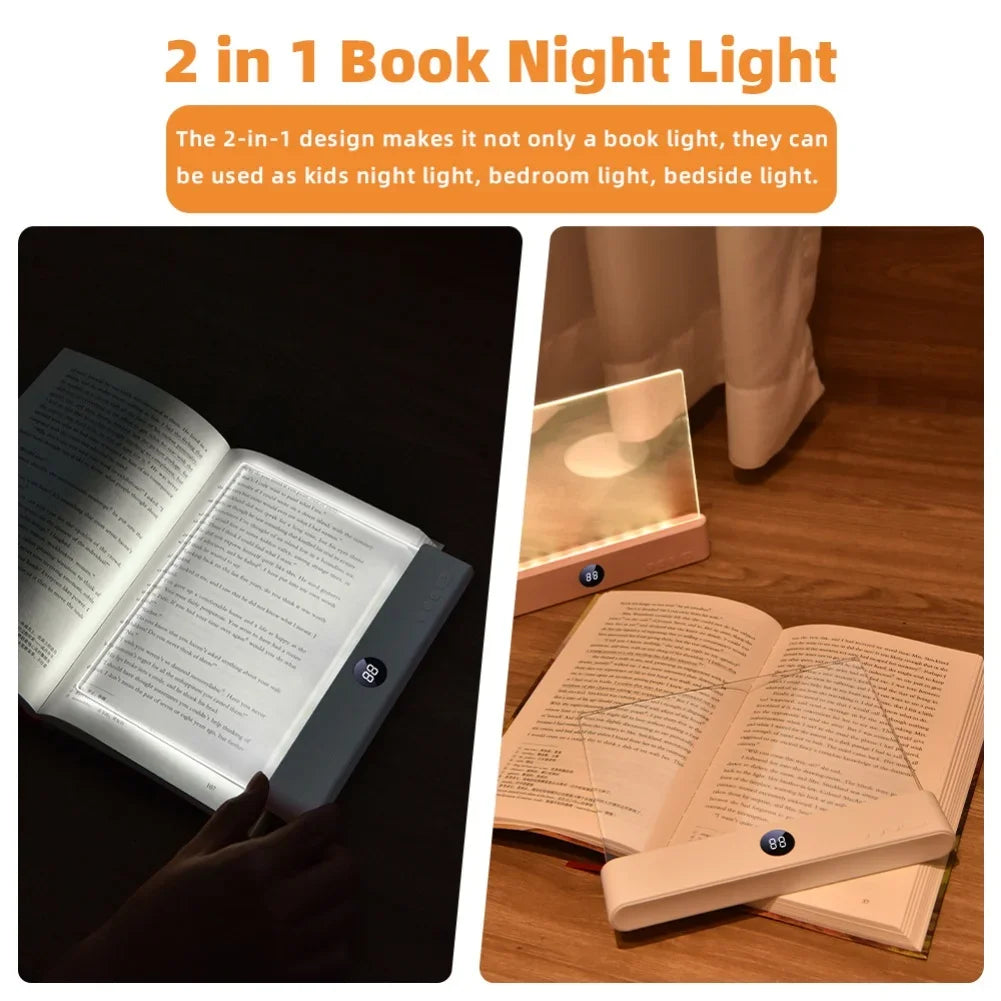 Rechargeable LED Book Lamp – Smart Night Light for Students