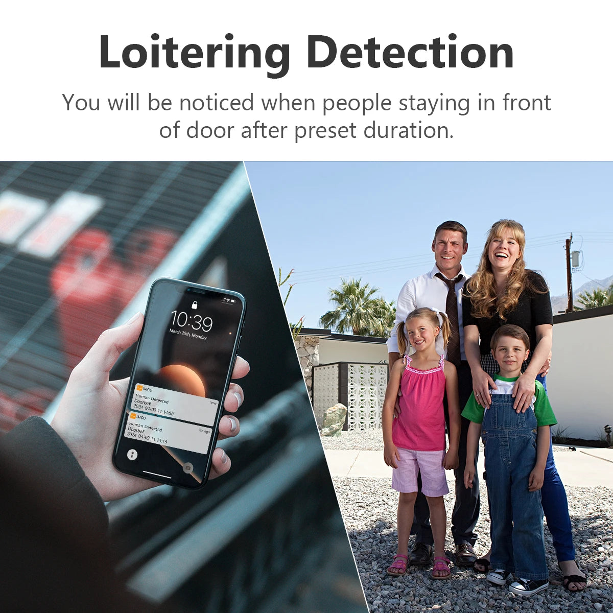 Smart Video Doorbell 2S – Wireless Human Detection & Two-Way Talk