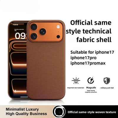 Premium Woven MagSafe Case – iPhone 17 / Pro / Pro Max / Air