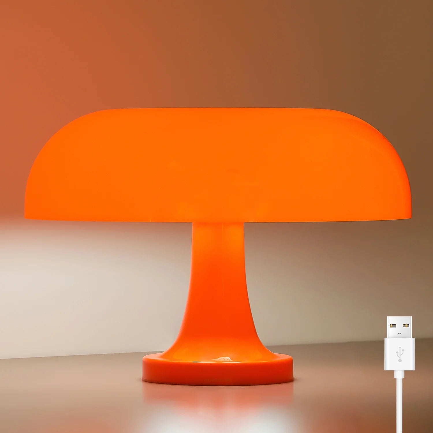 Modern Bauhaus Table Lamp – Classic Mushroom Bedside Lamp