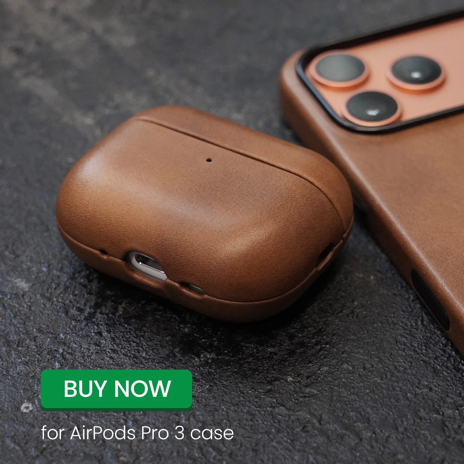 YMW Magnetic Genuine Leather MagSafe Case for iPhone 14–17 Series