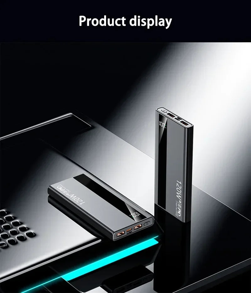 MIJIA 200000mAh Portable Charger – 120W Fast Power Bank for Phones