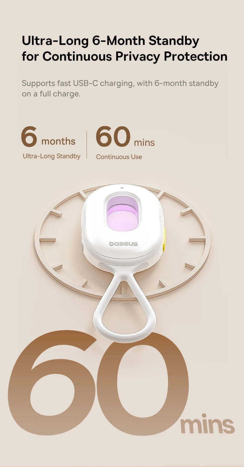 Baseus Anti-Spy Hidden Camera Detector