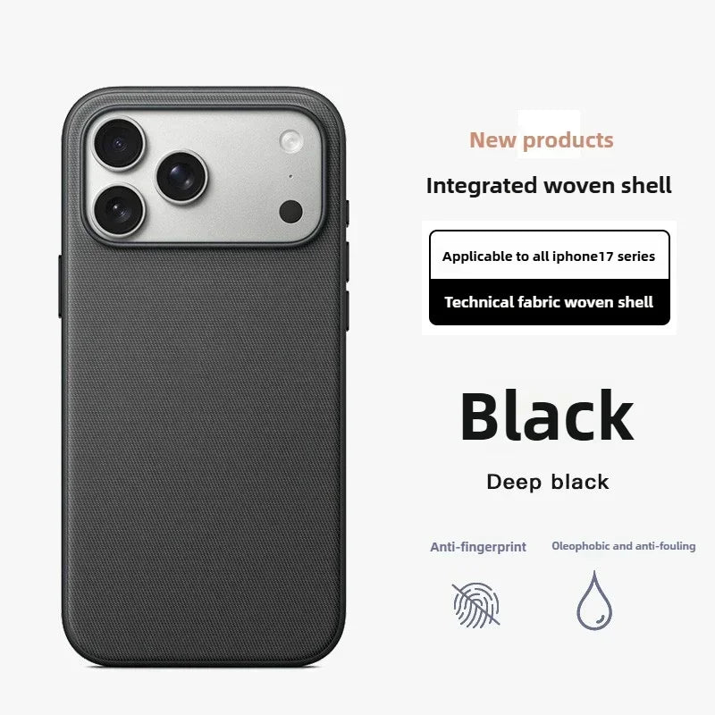 iPhone Woven Protective Case – Official Magnetic Cover for iPhone 17-13 Pro Max