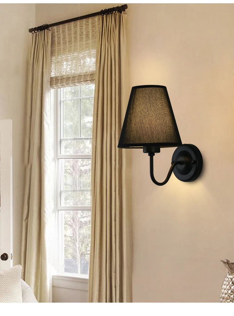 Minimalist E27 Wall Light – Bedroom, Hotel & Study