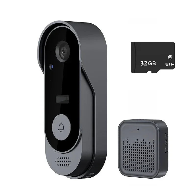 Tuya WiFi Video Doorbell – HD Camera & Outdoor Security