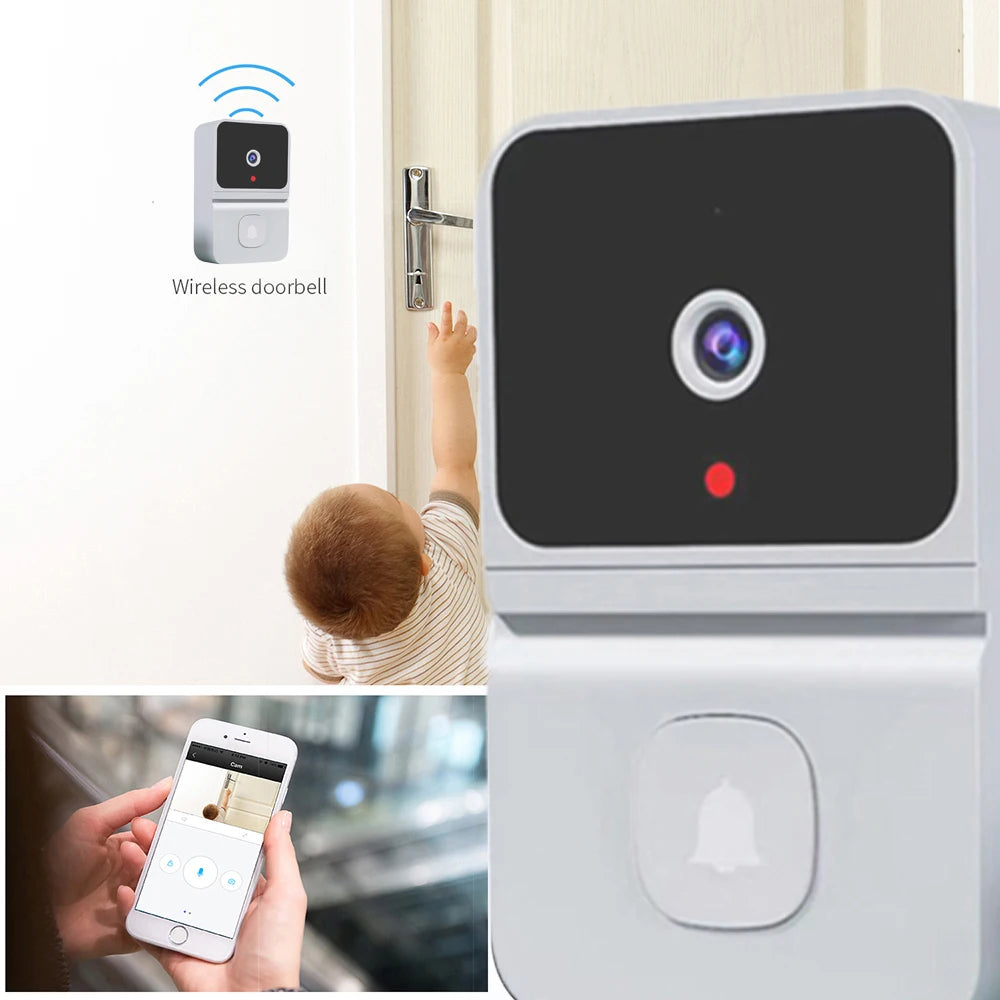 Tuya Wireless HD Doorbell Camera – Motion Detection & Intercom