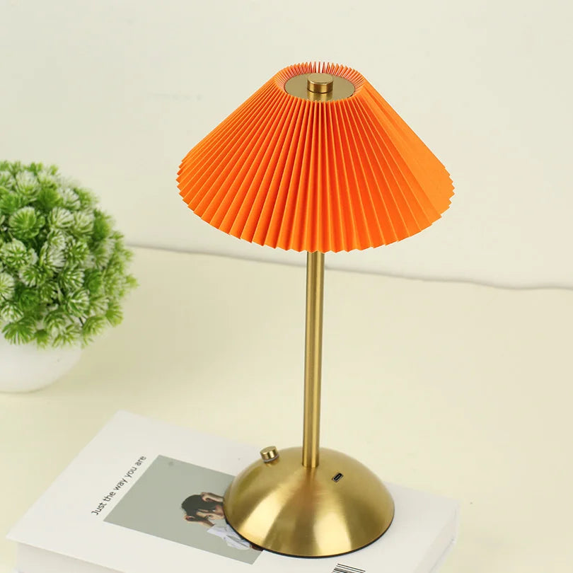 Atmosphere LED Table Lamp – USB Rechargeable Night Light for Bedroom