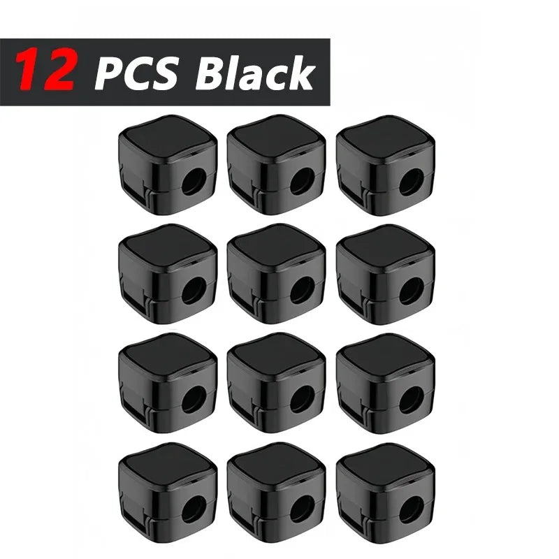 Magnetic Cable Clips – Adjustable Cord Holder for Desk, Wall & Car