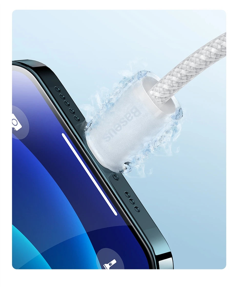 Baseus 20W USB-C Fast Charging Cable – iPhone & iPad Compatible