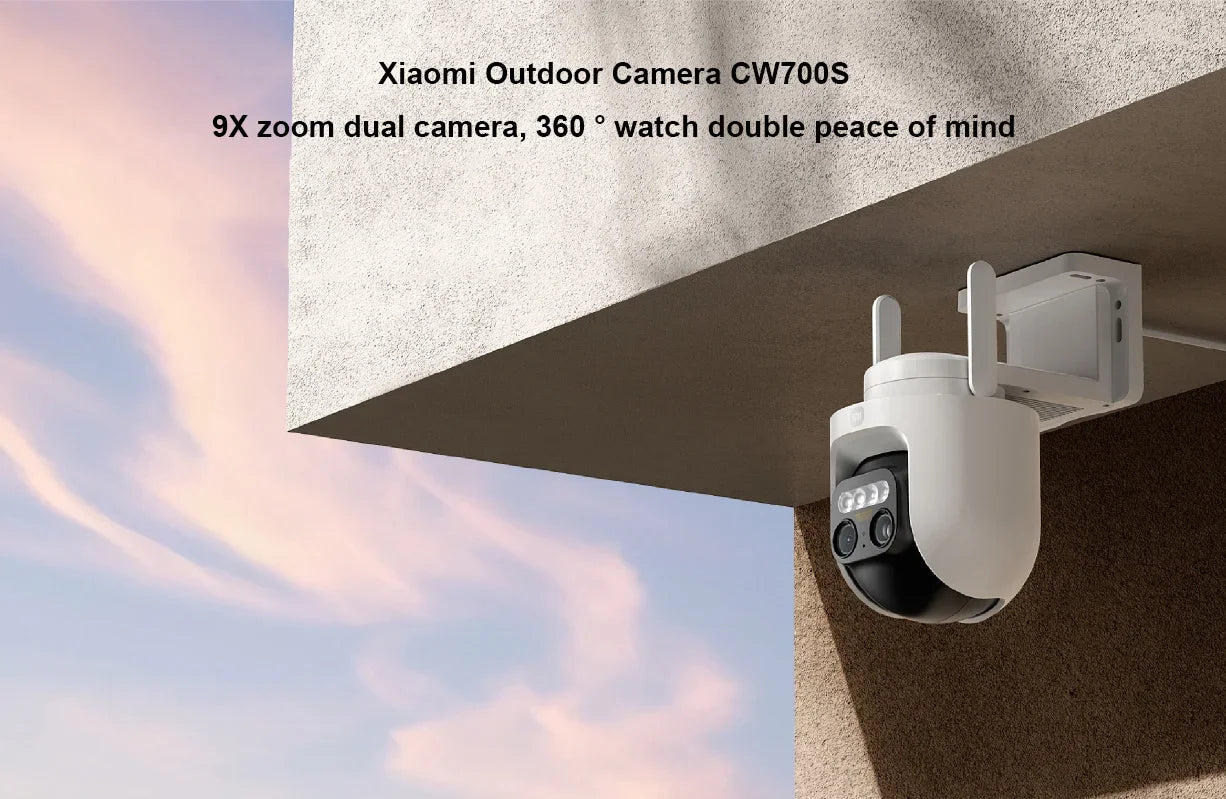 Xiaomi CW700S 2.5K CCTV – Full-Color Night Vision, WiFi, 4MP, IP66