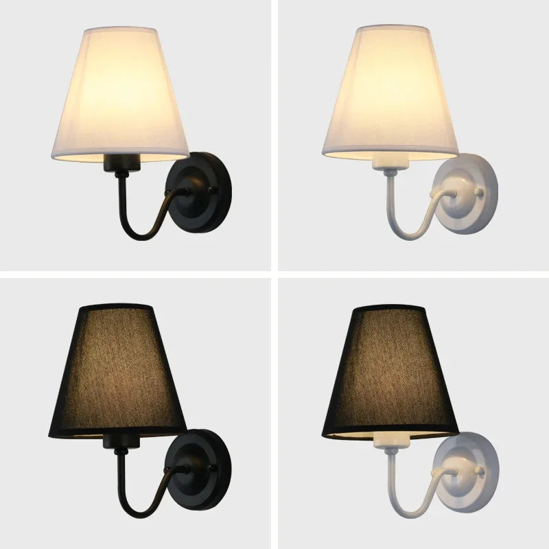 Minimalist E27 Wall Light – Bedroom, Hotel & Study
