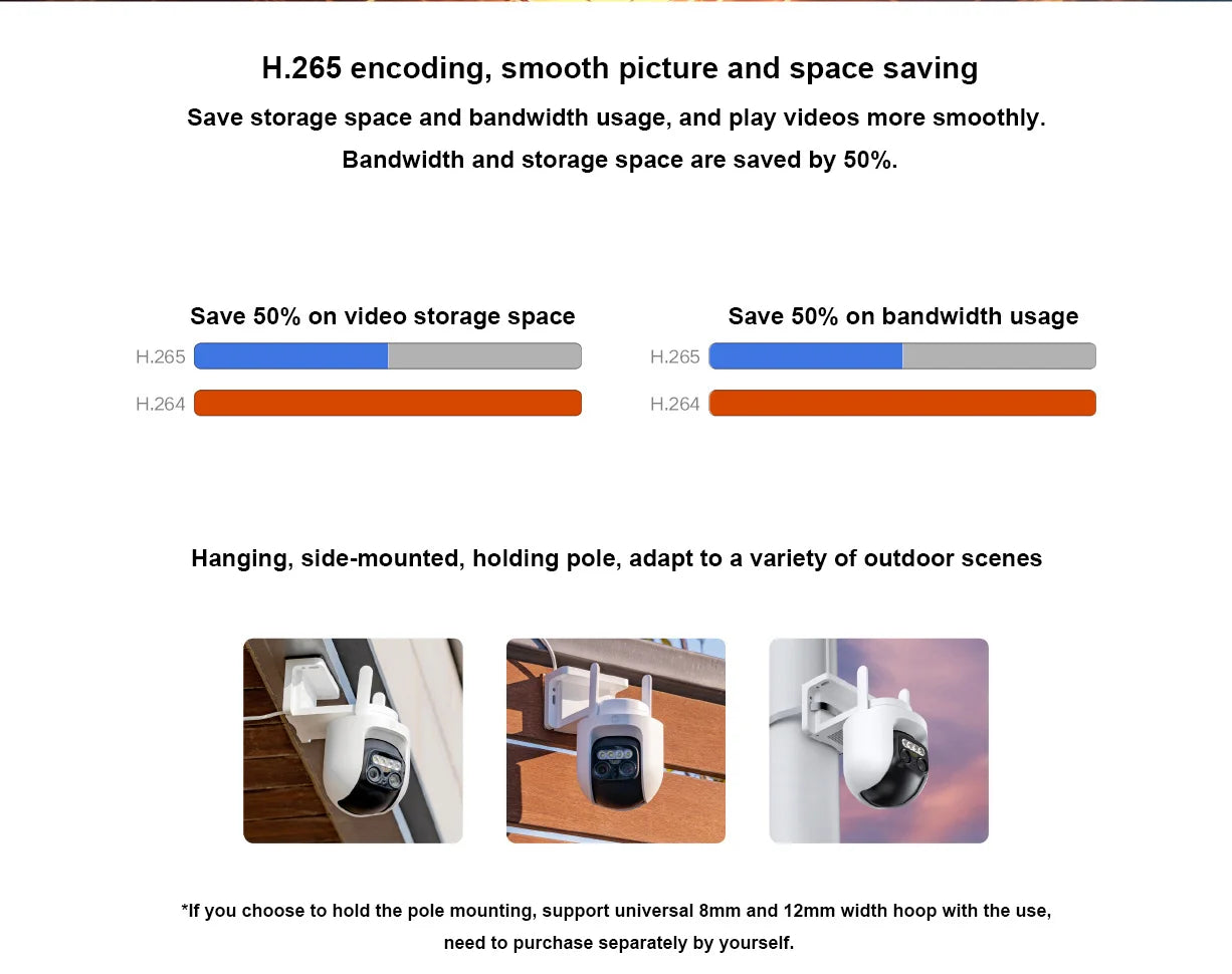 Xiaomi CW700S 2.5K CCTV – Full-Color Night Vision, WiFi, 4MP, IP66