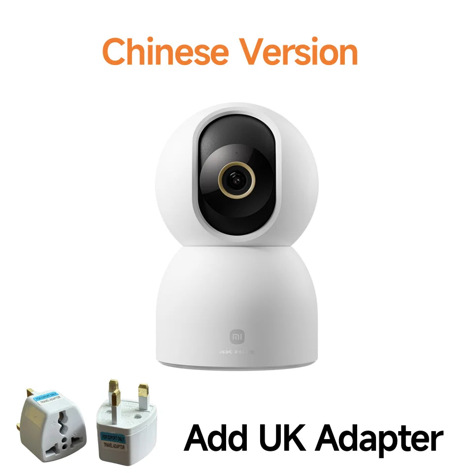 Xiaomi Smart Camera C700 8MP 4K Ultra HD Indoor WiFi 6 AI Human Detection Baby Cry Alert 2-WayTalk Night Vision Mi Home Security