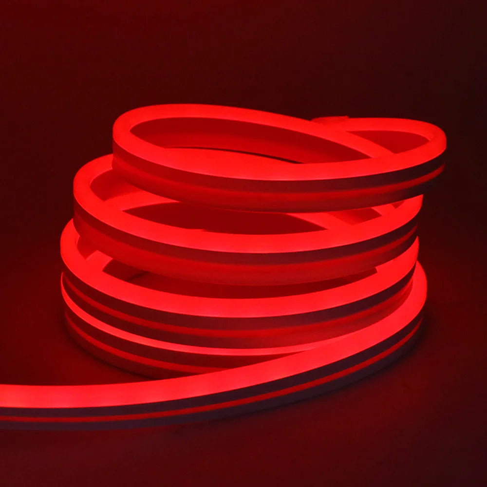 3535 RGB Neon LED Strip Lights 24V 5m 10m 20m 30m Neon Rope Light with Music Sync IP67 Waterproof Light Strip for Home Decor