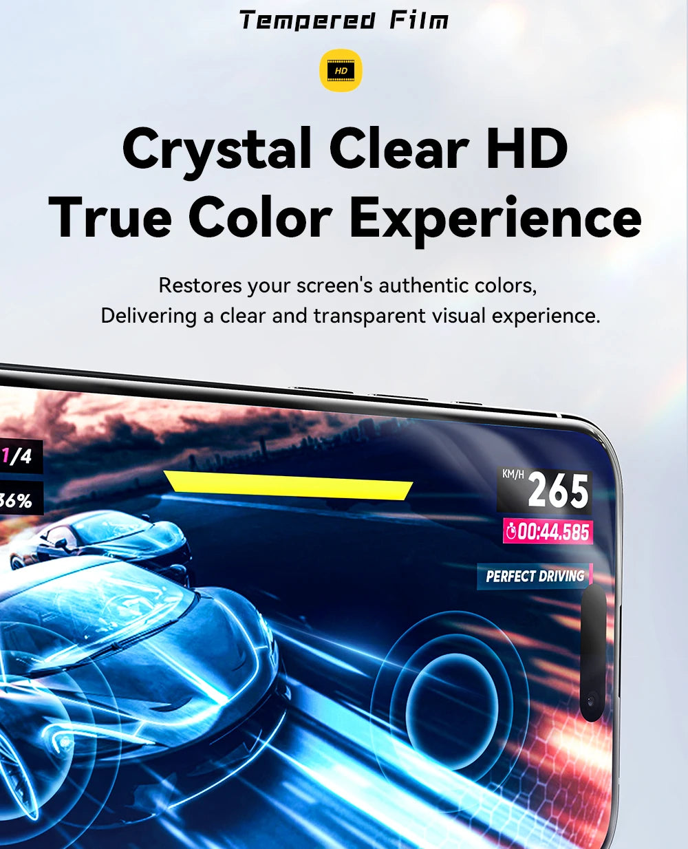 Essager Screen Protector for iPhone 15 14 13 Pro Max Ultra Slim Dustproof Full Tempered Glass Protection For iPhone 15 Pro Plus