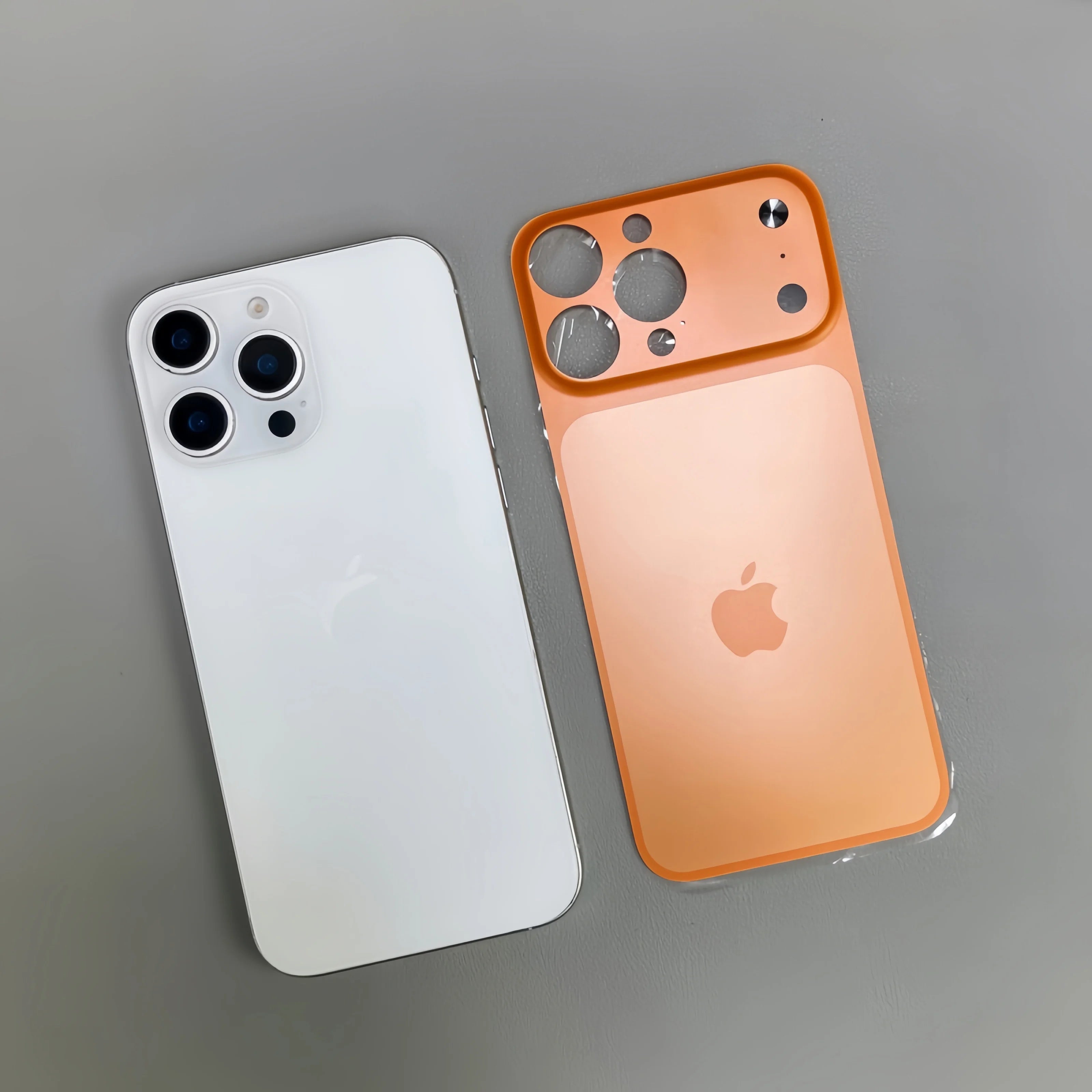 Color Alloy Frame Case – Anti-Drop Back Cover for iPhone 13–17 Pro/Pro Max