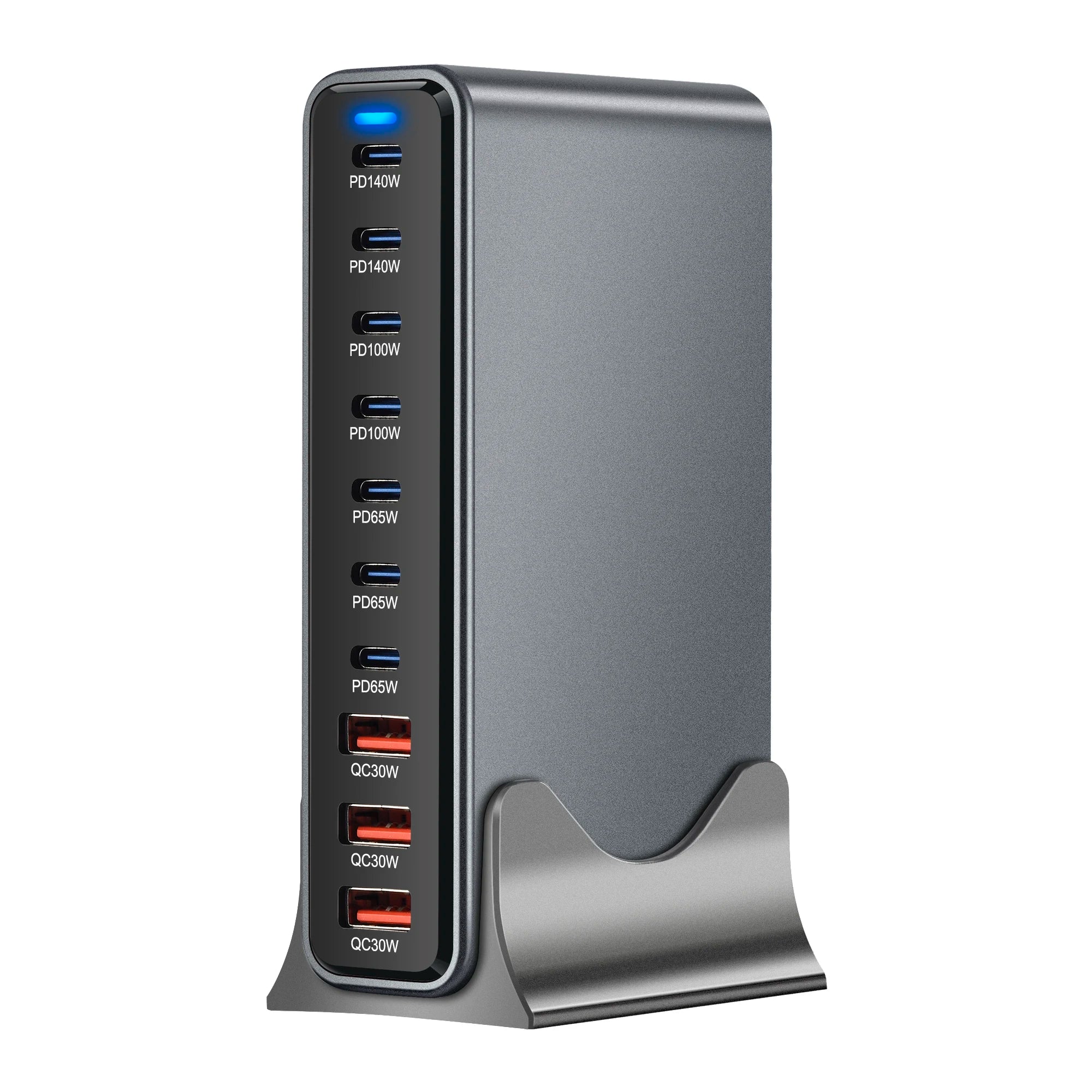 800W GaN Dual USB-C Fast Charger – PD3.1 PPS for Laptop & Multiple Devices