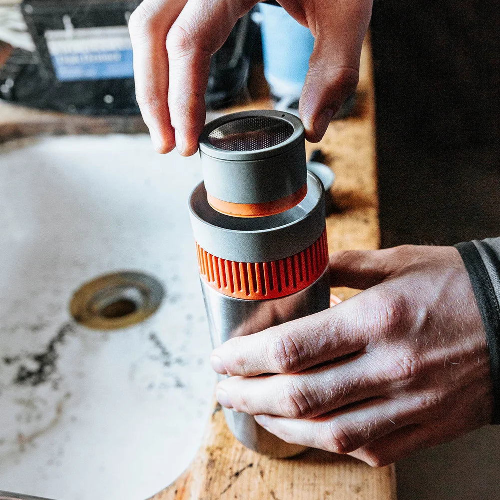 WACACO Pipamoka All-in-One Coffee Maker – Hand-Powered, Insulated & Pressure Brewer