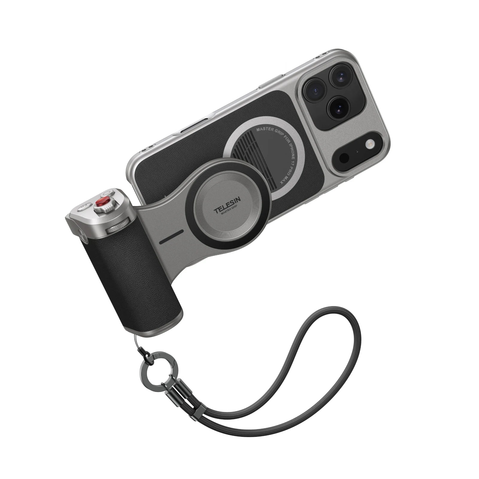 Magnetic Master Grip for iPhone 17 Pro – TELESIN Phone Camera Handle Kit