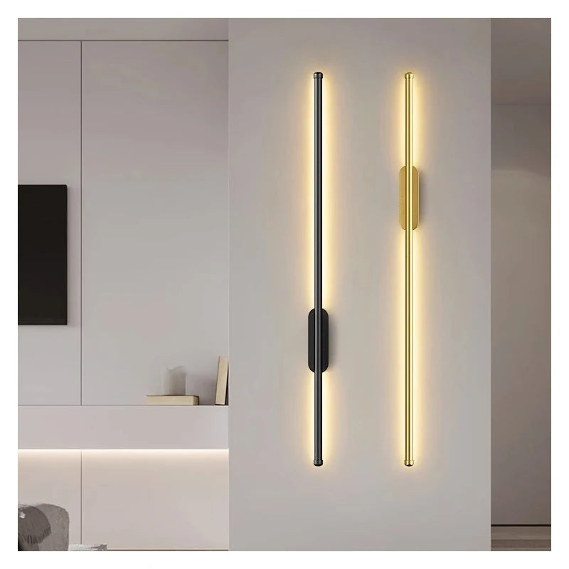 Wall Lamp for Bedroom & Kitchen – Black Gold LED