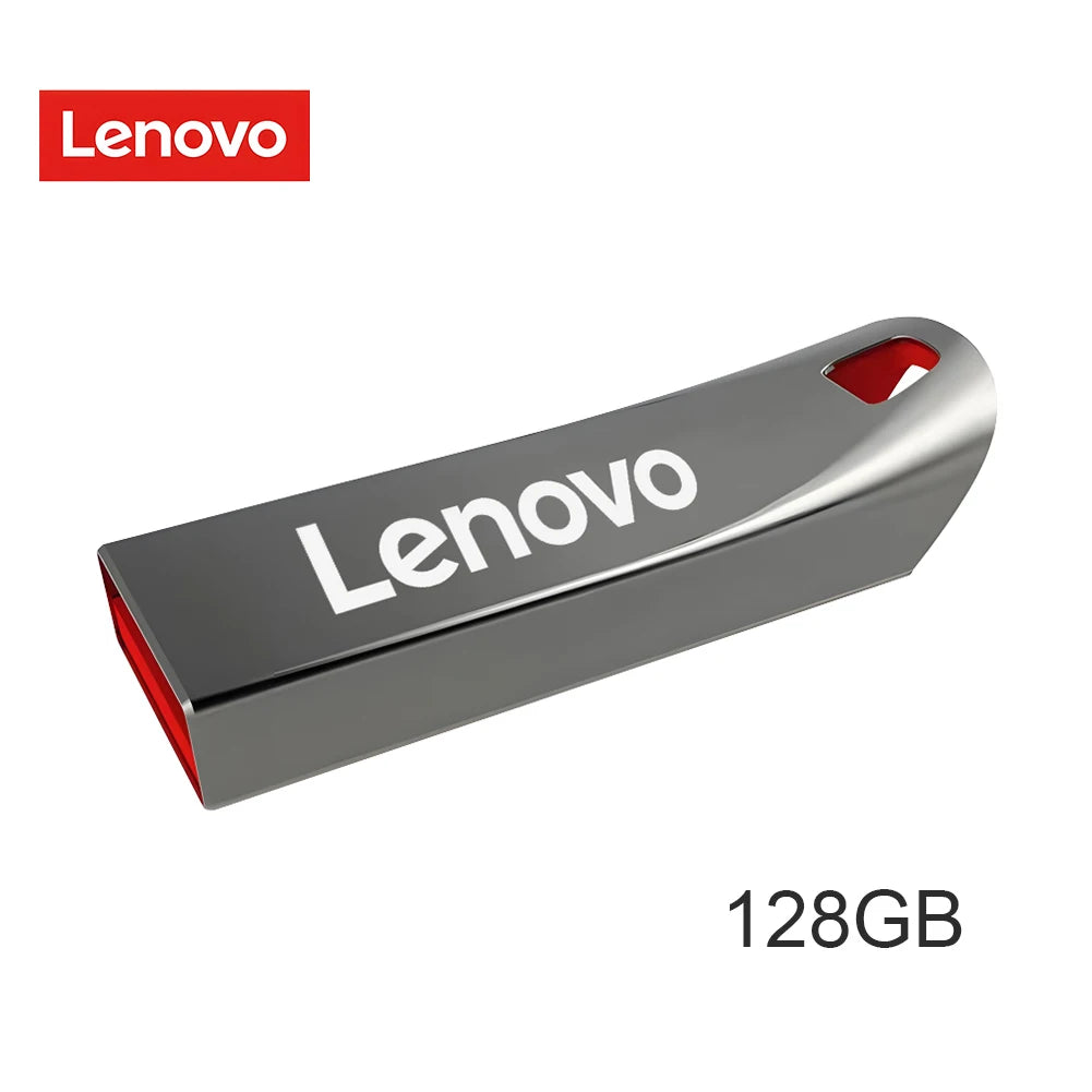 Lenovo USB 3.0 Flash Drive – 2TB/1TB/512GB Waterproof Metal Storage
