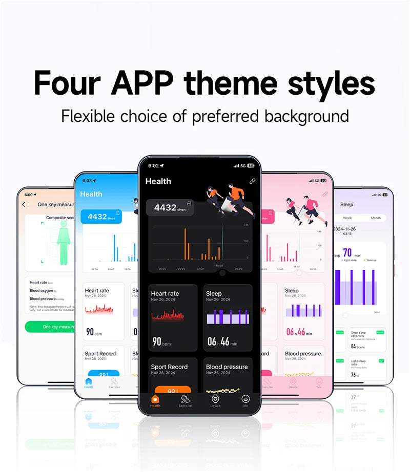 Smart Watch – Fitness Tracker with Heart Rate & BP Monitor