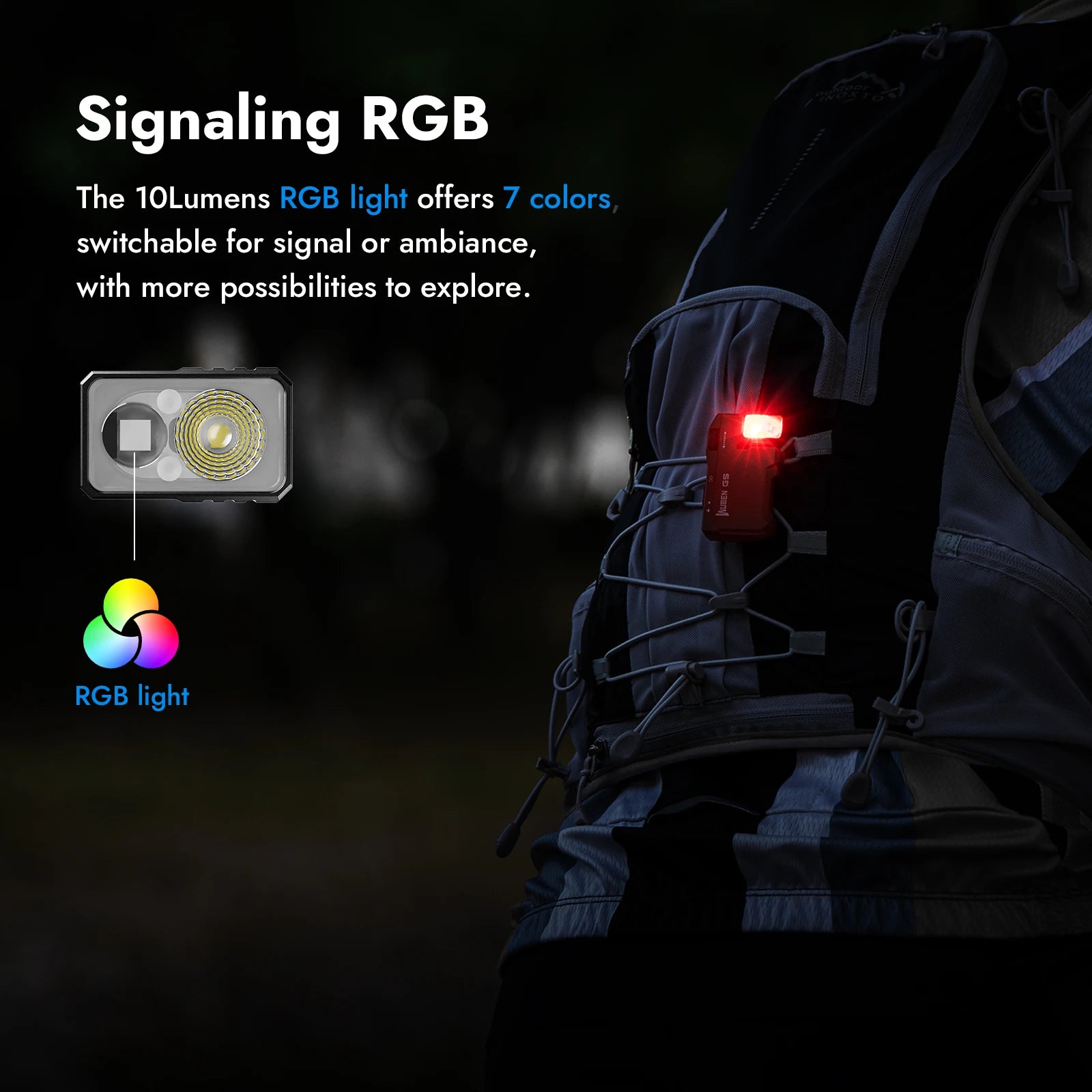 WUBEN G5 Mini Flashlight – 400L EDC Rechargeable Pocket Torch