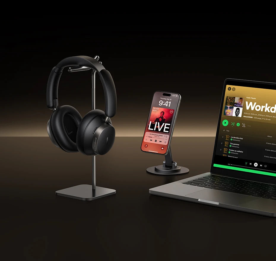 UGREEN Studio Pro Wireless Over-Ear Headphones – ANC, Hi-Res, Bluetooth