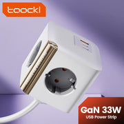 Toocki 33W GaN Fast USB-C Charger – PD Quick Charge for Phones & MacBook