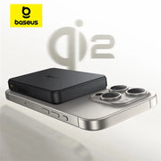Baseus Qi2 Magnetic Power Bank 10000mAh – Fast Wireless & Wired Charging