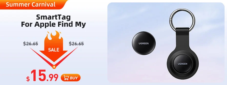 UGREEN 3.5mm & USB-C Wired Earbuds with Mic – HiFi Stereo