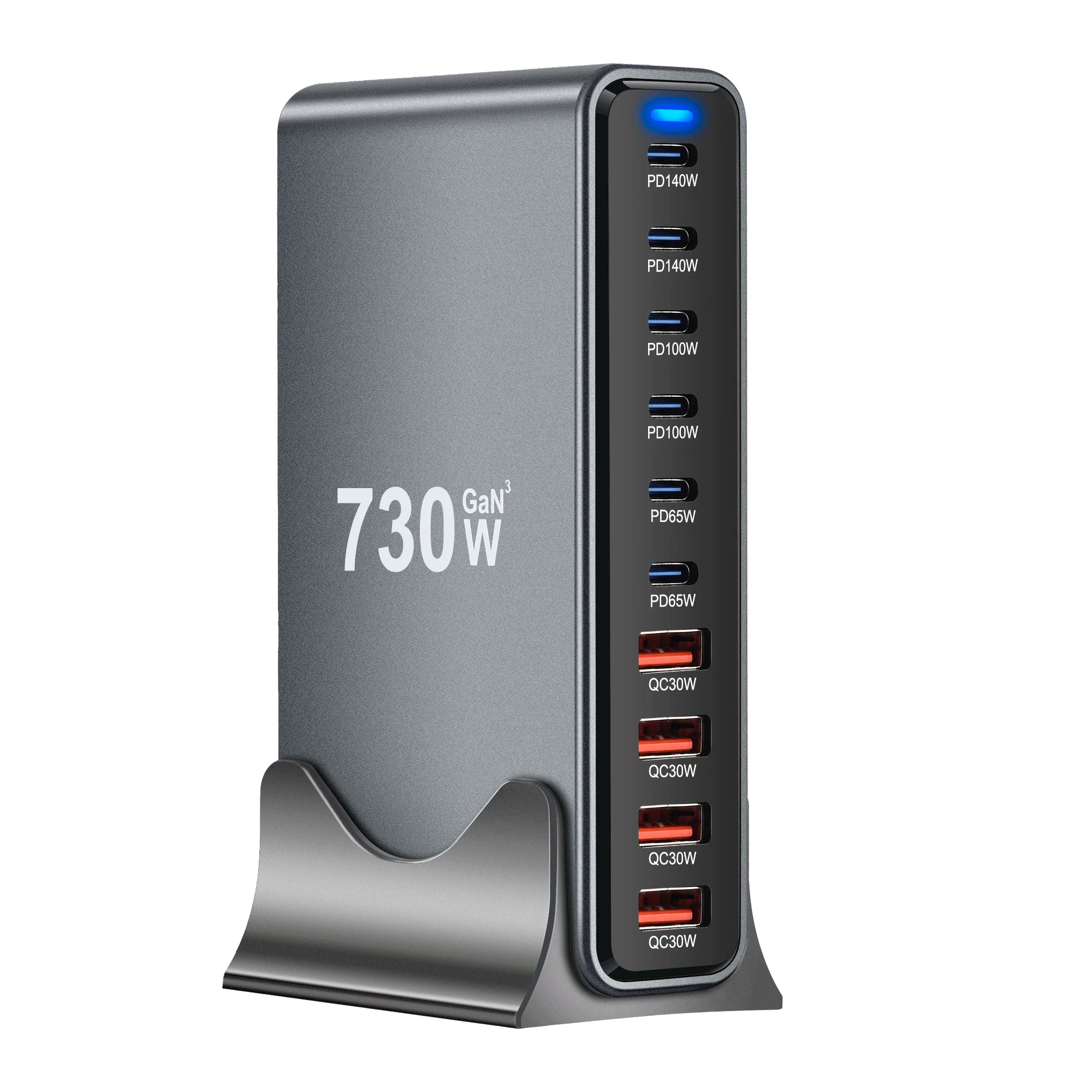 800W GaN Dual USB-C Fast Charger – PD3.1 PPS for Laptop & Multiple Devices