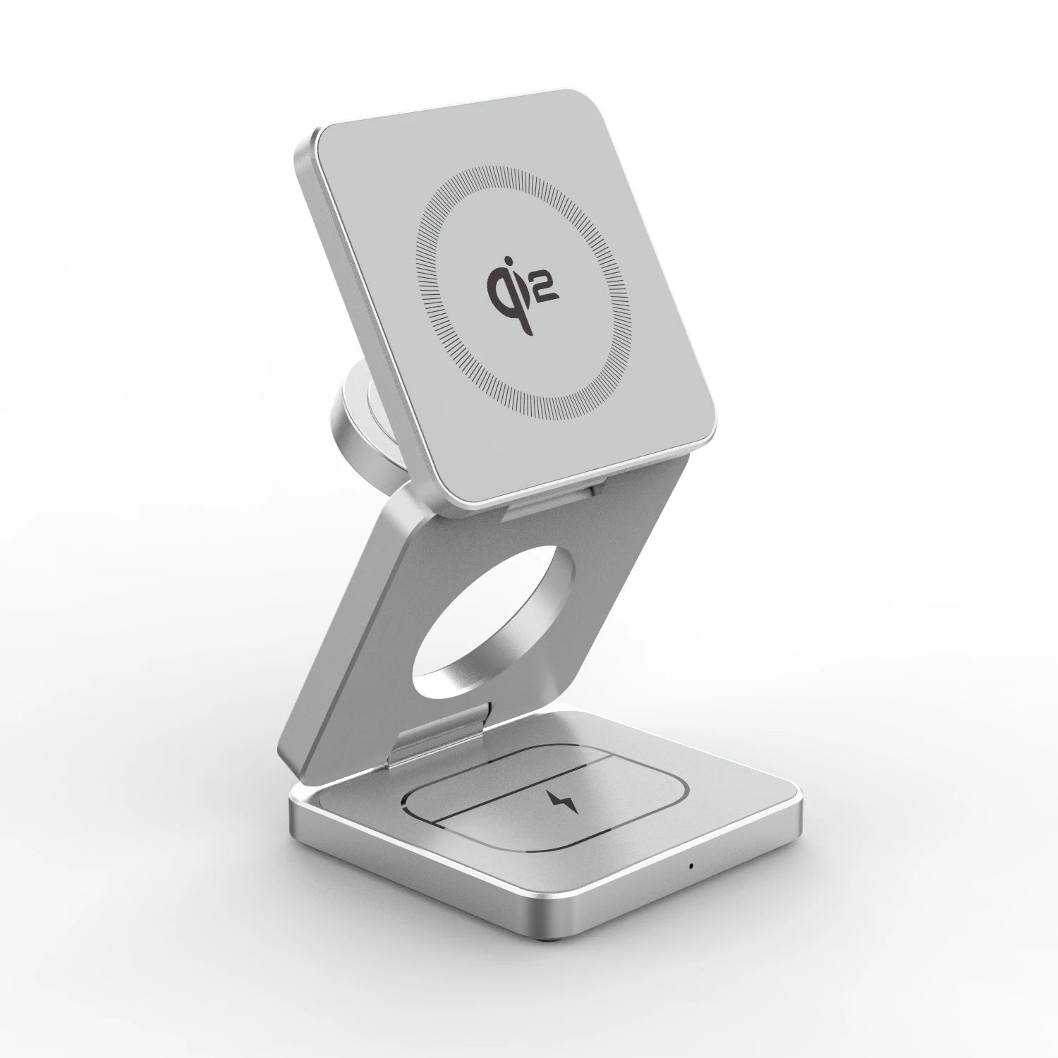Magnetic Wireless Charger 3-in-1 – 15W Fast Charging for iPhone 17/16/15, Watch & AirPods