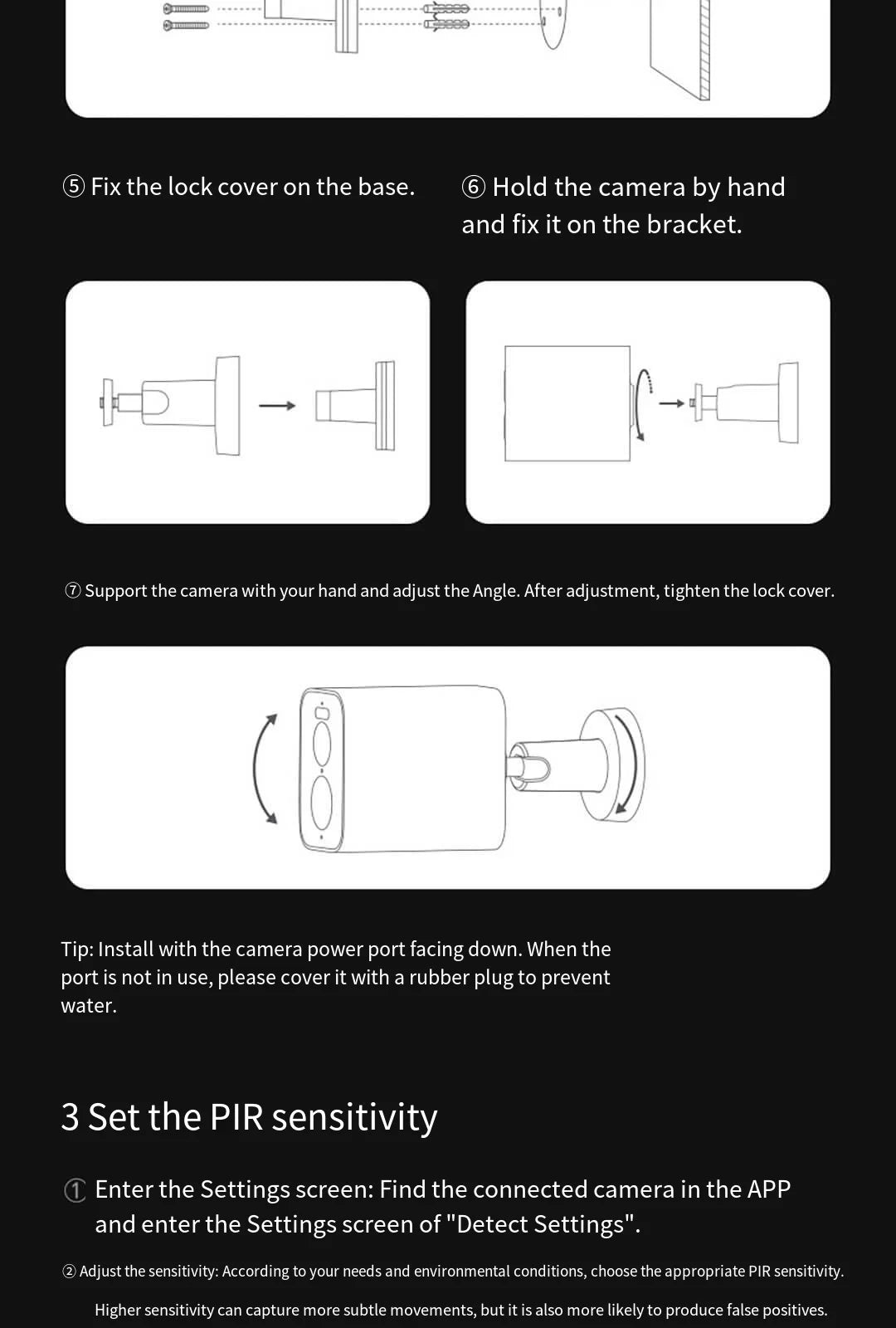 Xiaomi Mijia IP67 Outdoor Camera – 2.5K HD, Long Battery, Night Vision