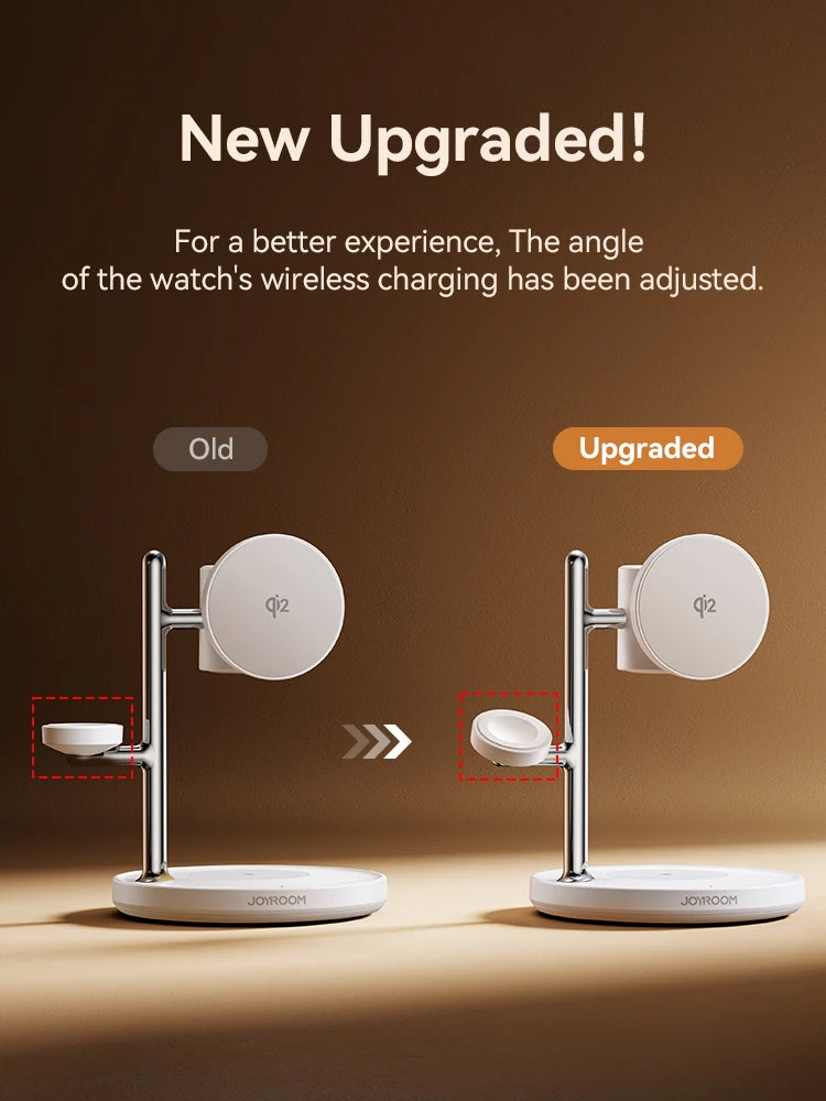 JOYROOM Qi2 3-in-1 Magnetic Wireless Charger