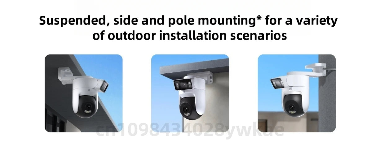 Xiaomi Outdoor Camera 4 – Dual Lens, 5MP 3K HD, Panoramic Tracking, IP66