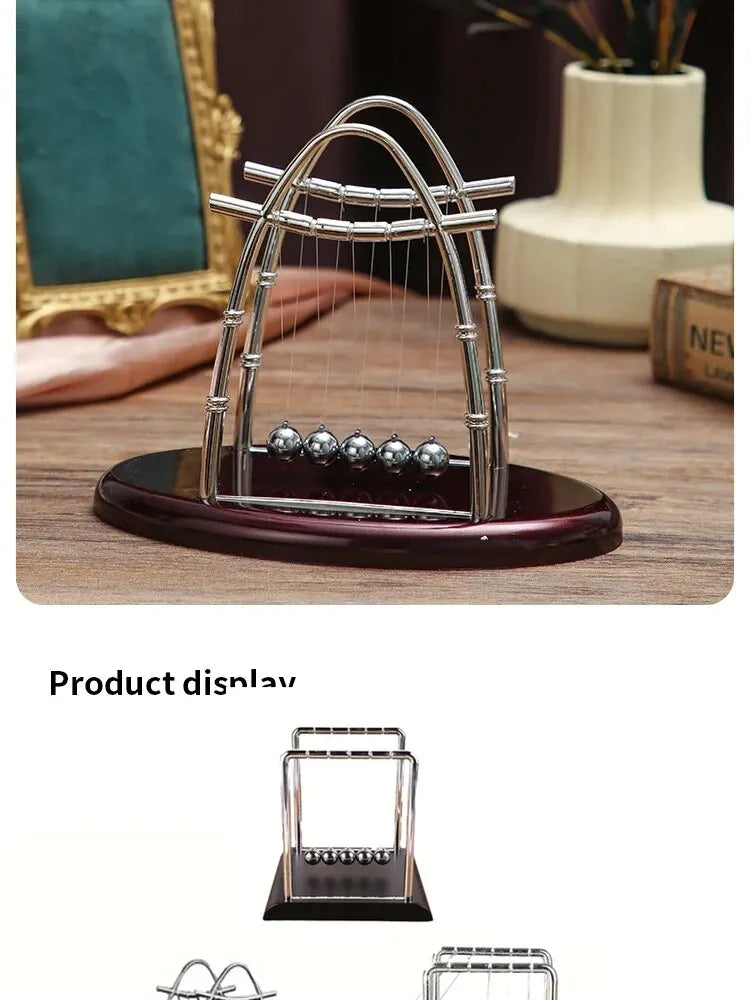 Newton’s Cradle – Desktop Physics Toy & Stress Relief