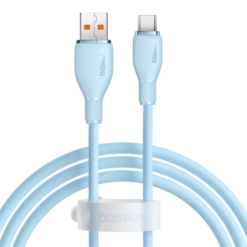 Baseus USB-C Fast Charging Cable – Data Cord for Smartphones
