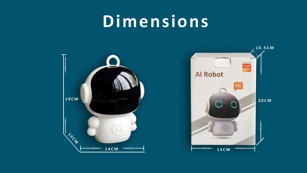 Tuya Smart AI Educational Robot – Interactive Learning Toy