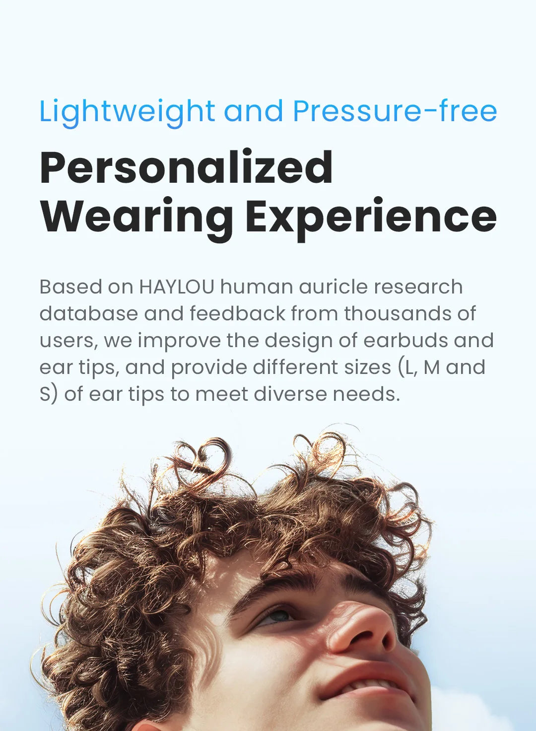HAYLOU Mori Pro ANC Wireless Earbuds Bluetooth 5.4 Headphones 43dB Hi-Res Audio Noise Cancellation 6 Mics Earphones 28Hrs