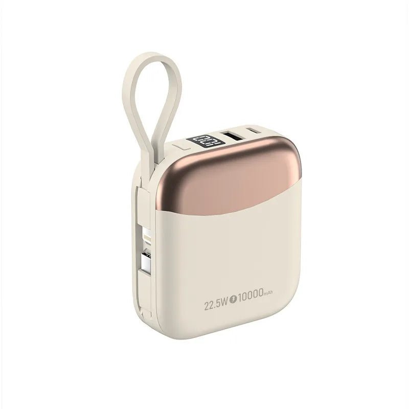 10000mAh Mini Power Bank – 66W Fast Charge, CCC Certified