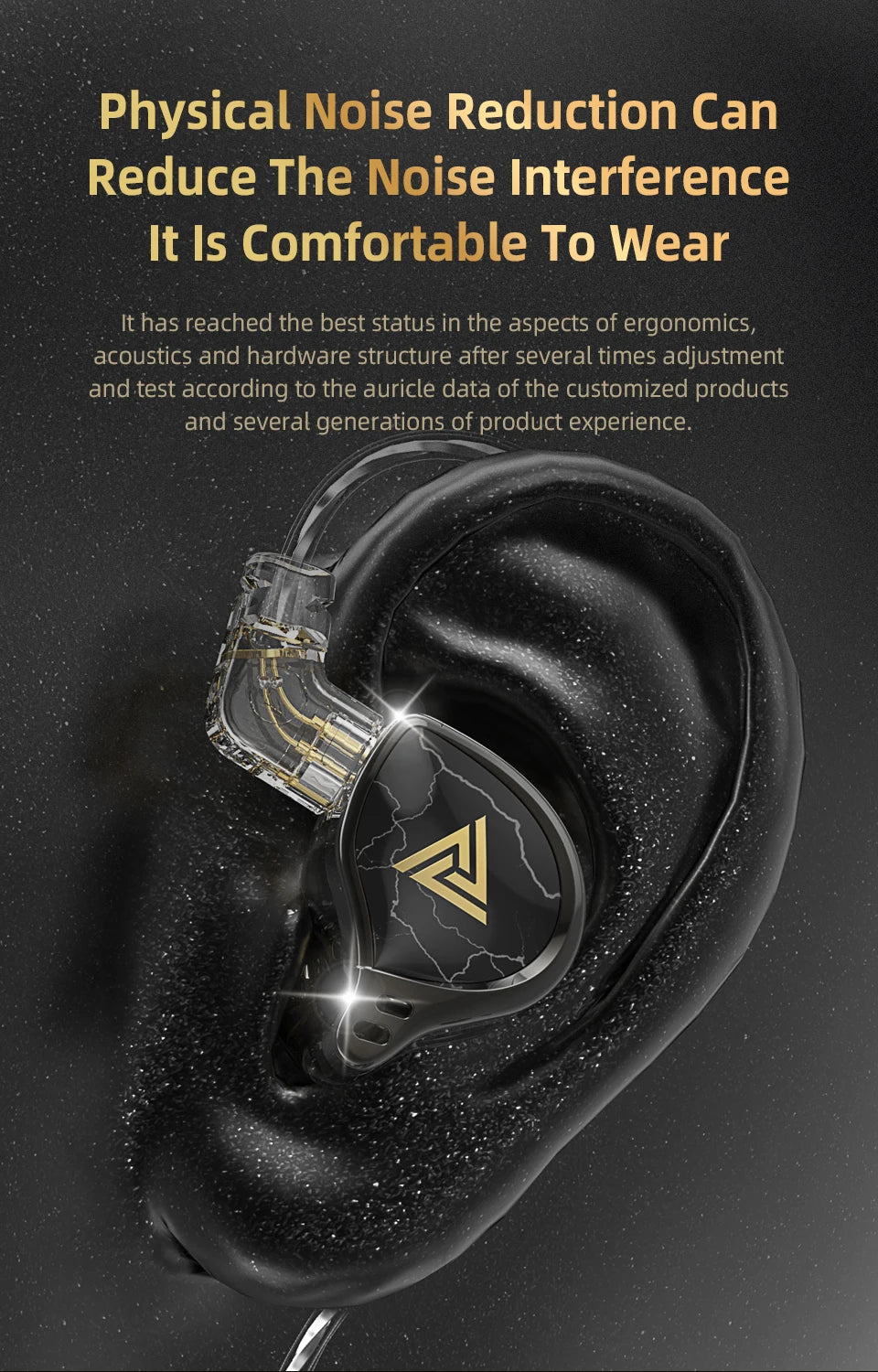 QKZ x HBB 10mm HiFi Earphones – Semi-Open Design
