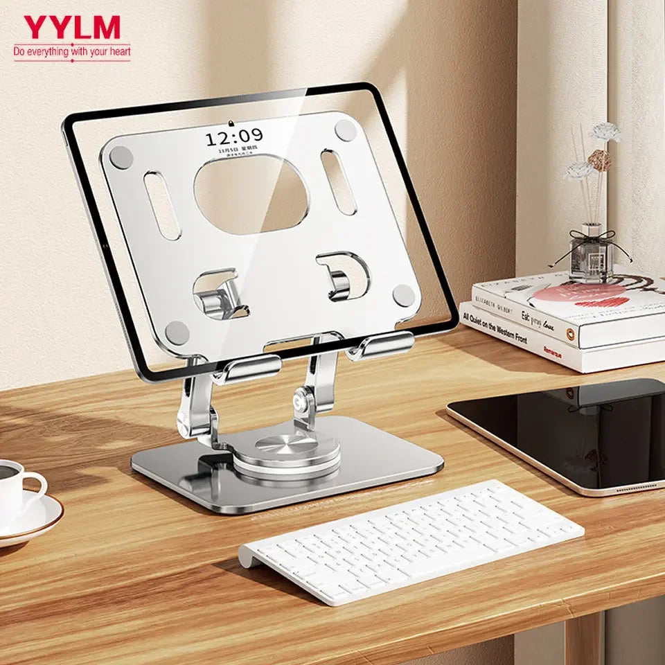 360° Tablet Stand – Adjustable Foldable iPad Holder