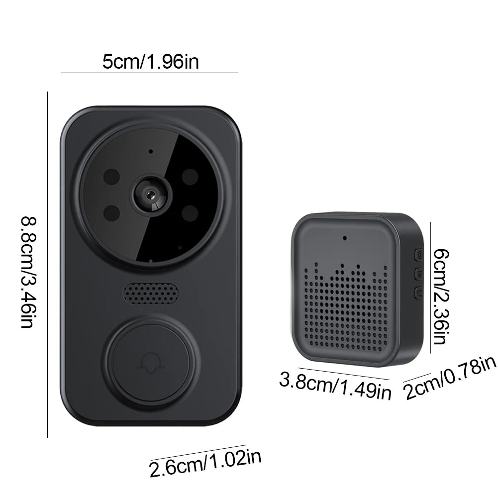 WiFi Smart Audio Doorbell – 2-Way Video Intercom for Home