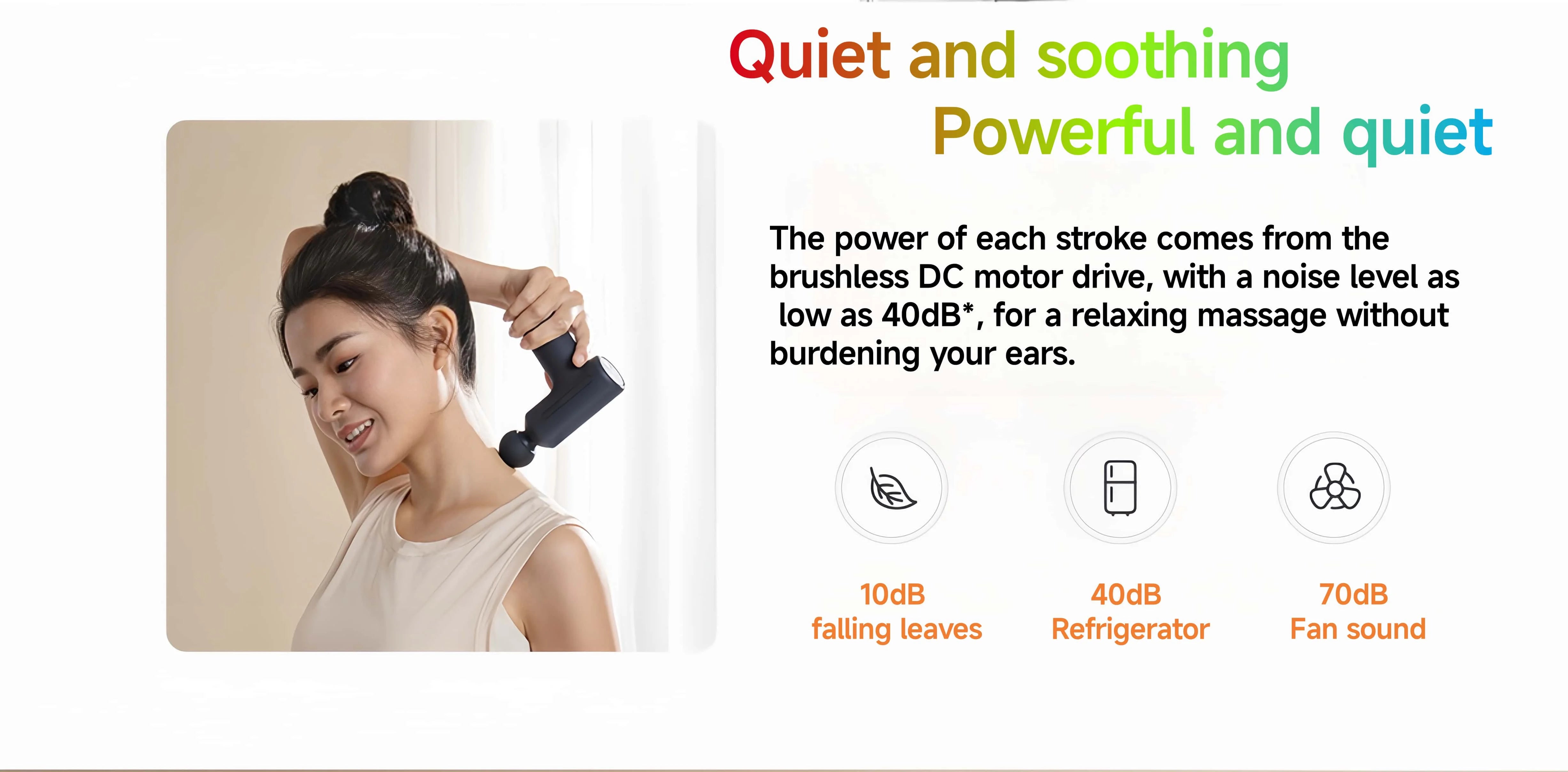 Mijia Mini Fascia Gun 3 – Portable Muscle Massage Gun, 12kg Thrust, Silent Motor